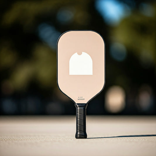Minimalist Beige Custom Pickleball Paddle